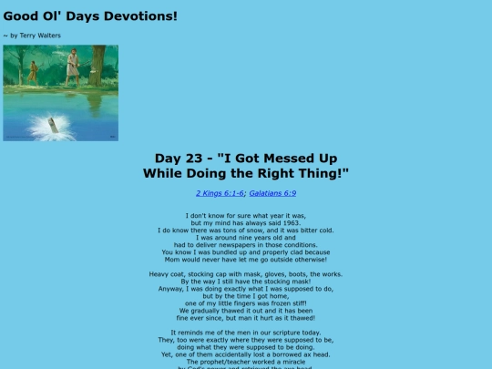 GoodOlDays/day23 screenshot
