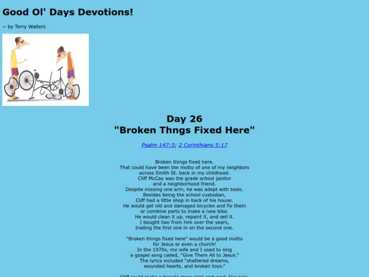 GoodOlDays/day26 screenshot