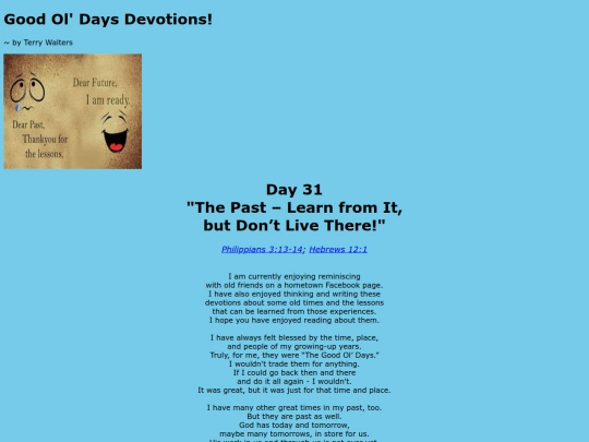 GoodOlDays/day31 screenshot