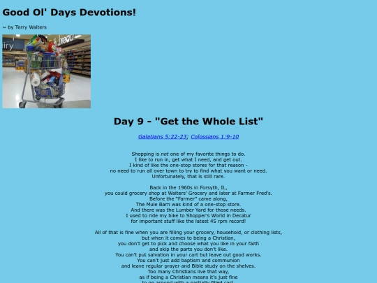 GoodOlDays/day9 screenshot