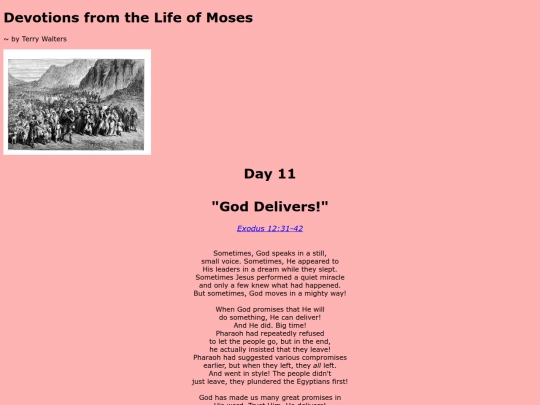 Moses Devotions/day11 screenshot