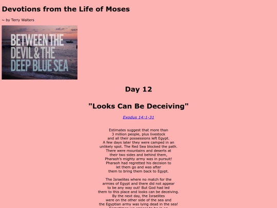 Moses Devotions/day12 screenshot