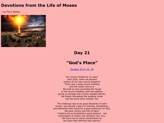 Moses Devotions/day21 screenshot