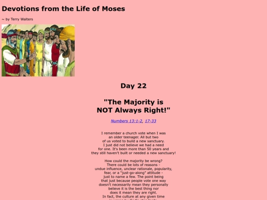 Moses Devotions/day22 screenshot
