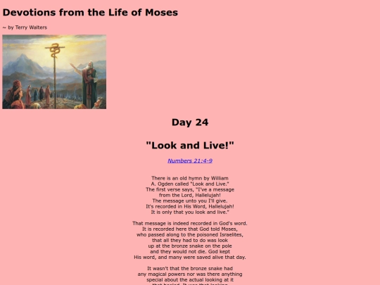 Moses Devotions/day24 screenshot