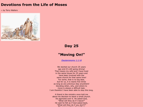 Moses Devotions/day25 screenshot