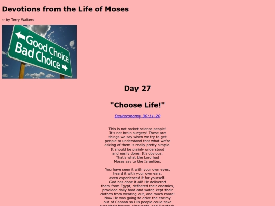 Moses Devotions/day27 screenshot