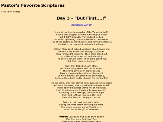 PastorsFavorites/day3 screenshot