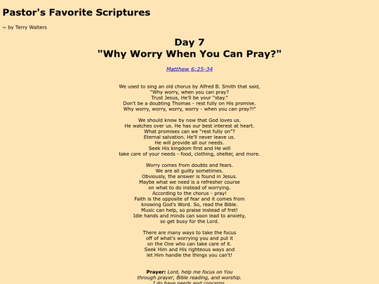 PastorsFavorites/day7 screenshot