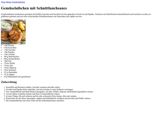 Gemüselaibchen screenshot