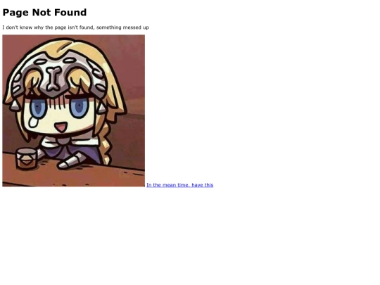not_found screenshot