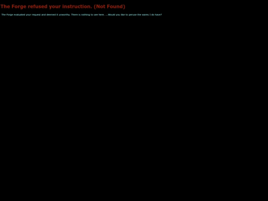 not_found screenshot