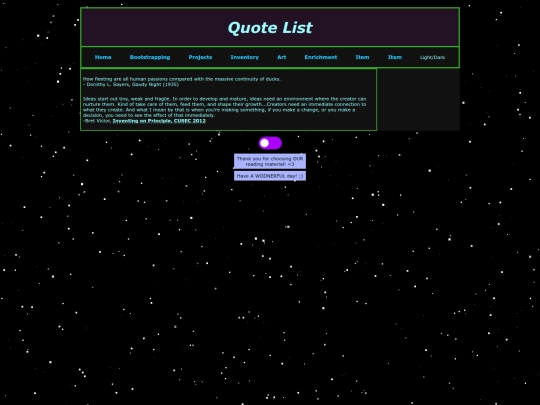 pages/quotes screenshot