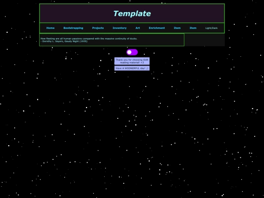 pages/template screenshot