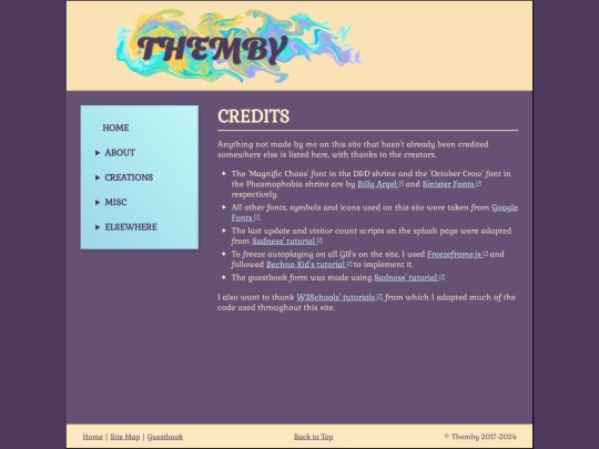credits screenshot