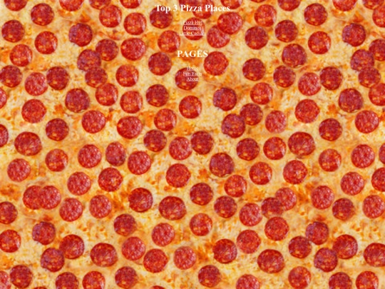 Top 3 Pizza Places screenshot