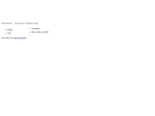 index screenshot