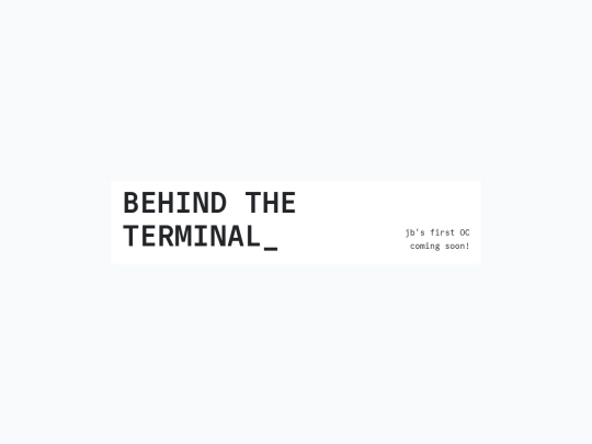 ocs/behind-the-terminal screenshot