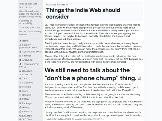 posts/indie-web-considerations screenshot