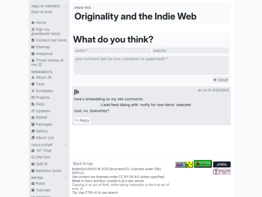 wip-posts/indie-web-originality screenshot