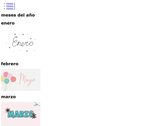 meses/meses screenshot
