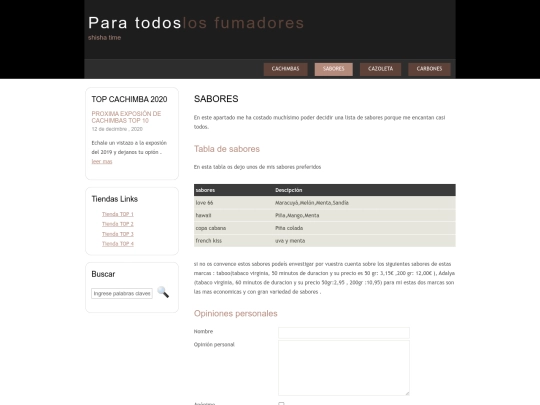 shisha/examples screenshot