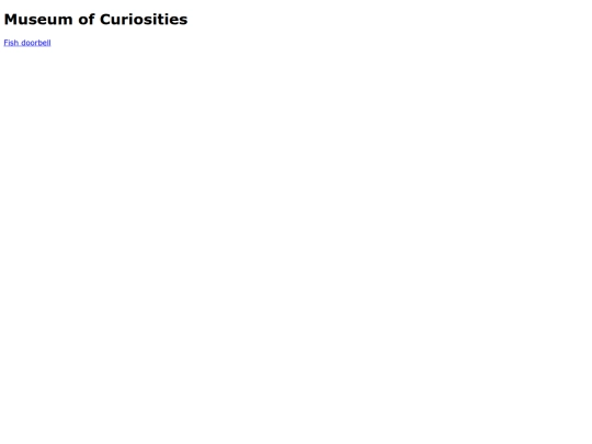 museumofcuriosities screenshot