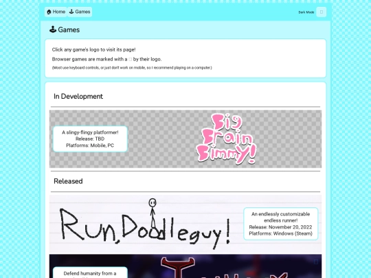 games screenshot