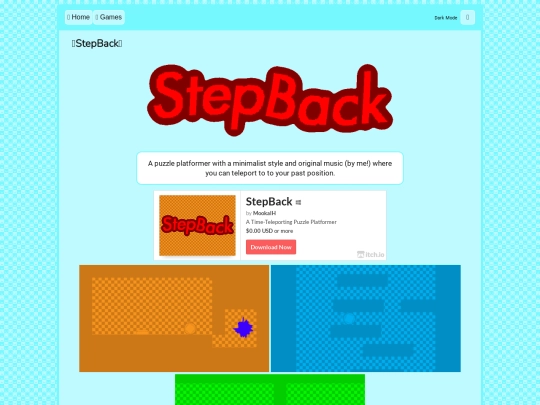 games/stepback screenshot