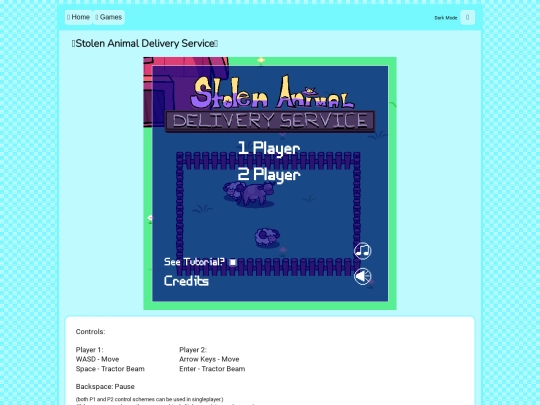 games/stolen-animal-delivery-service screenshot