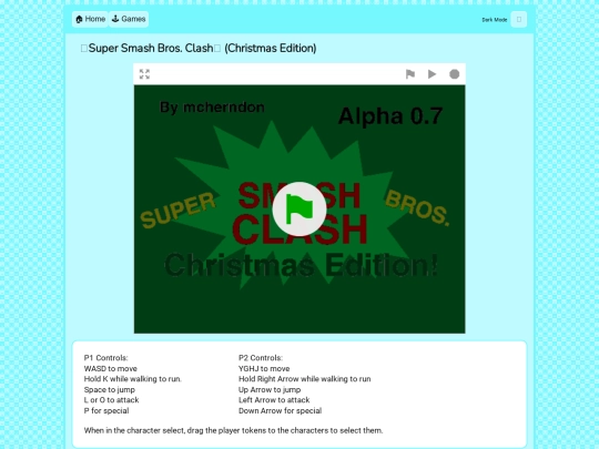 games/super-smash-bros-clash/christmas screenshot