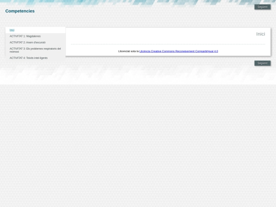 competencies screenshot
