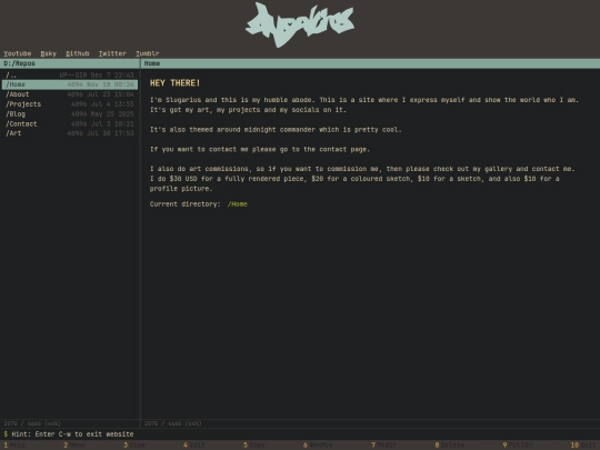 index screenshot