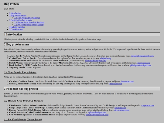 bugprotein screenshot