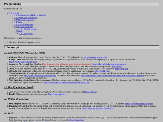 programming screenshot