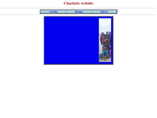 Website (Finals) screenshot