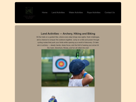 Loch Quarry Outdoor Centre/page1 screenshot