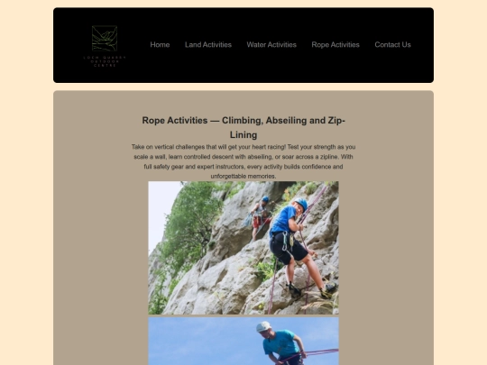 Loch Quarry Outdoor Centre/page3 screenshot