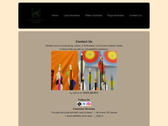 Loch Quarry Outdoor Centre/page4 screenshot