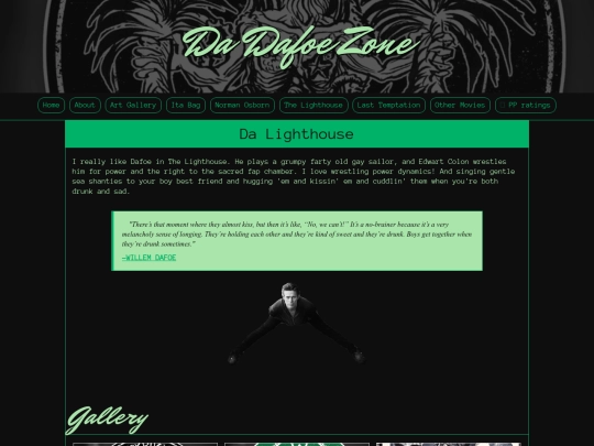 lighthouse screenshot