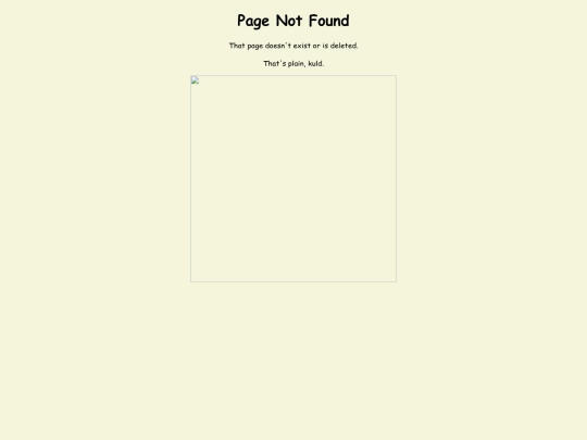 not_found screenshot