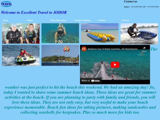 activities screenshot