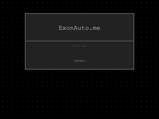 blog screenshot