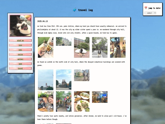 travel screenshot