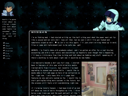 blog screenshot