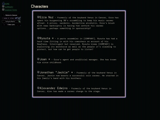 mechcharacters screenshot