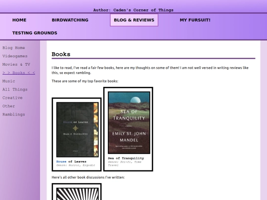 books/books screenshot