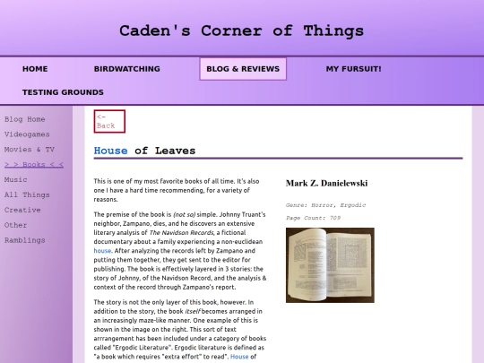 books/houseofleaves screenshot