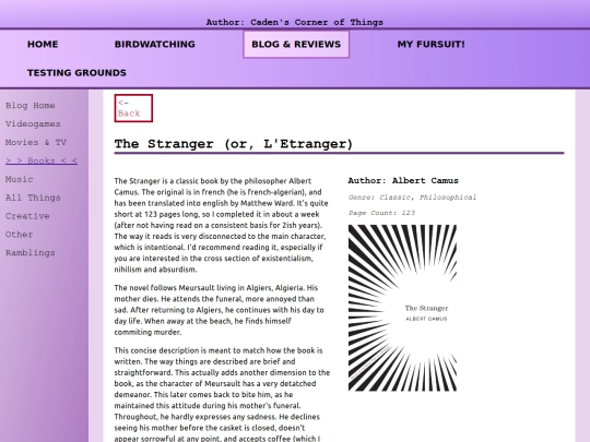 books/thestranger screenshot