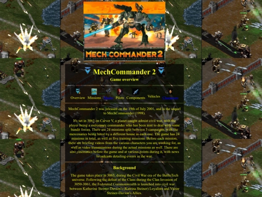 mc2/mechcommander2 screenshot